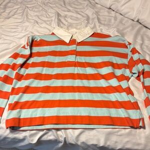GAP Long Sleeve Collar Shirt Fun & Colorful